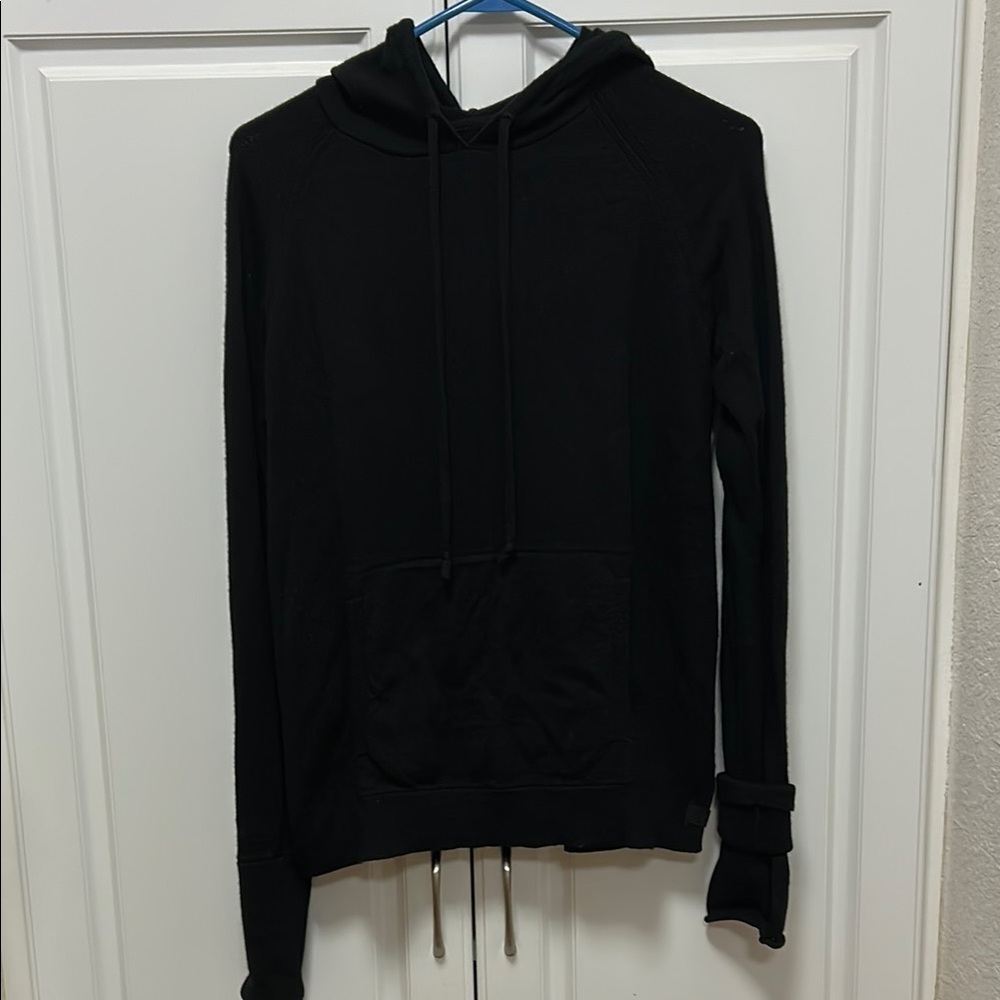 Lululemon Athletica Black Sweater with Hood